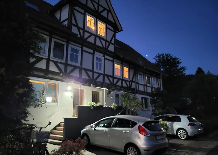 公寓 Gaestehaus Domaenenblick Morschen